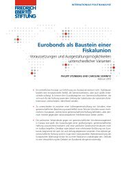 Eurobonds als Baustein einer Fiskalunion - Bibliothek der Friedrich ...