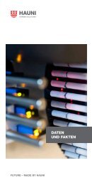 FACTS AND FIGURES - Hauni Maschinenbau AG