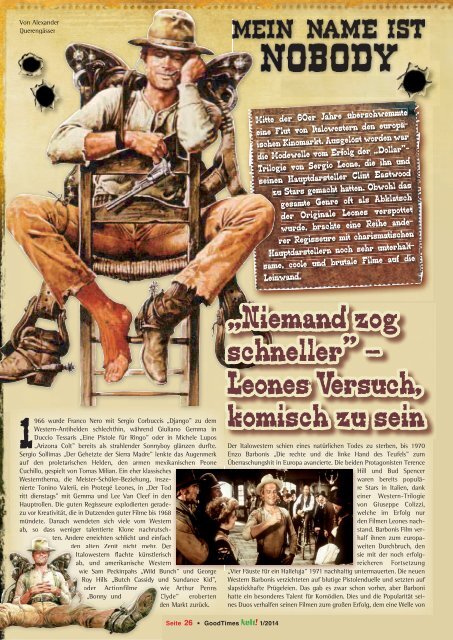 Leseprobe Download - GoodTimes Magazin