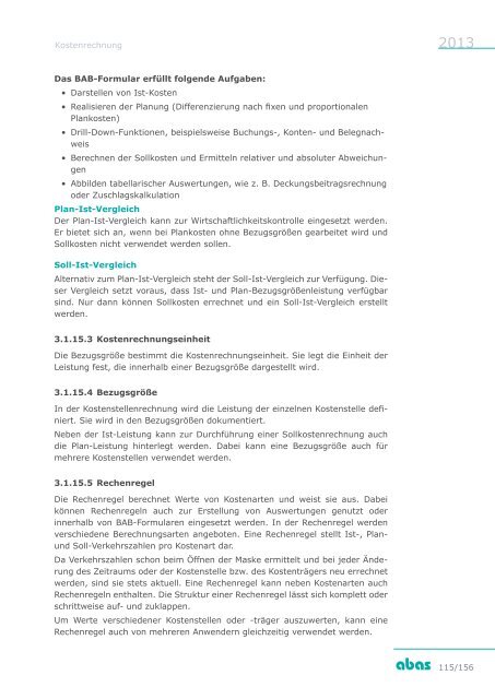 Leistungsbeschreibung abas Business Suite - ABAS Software AG