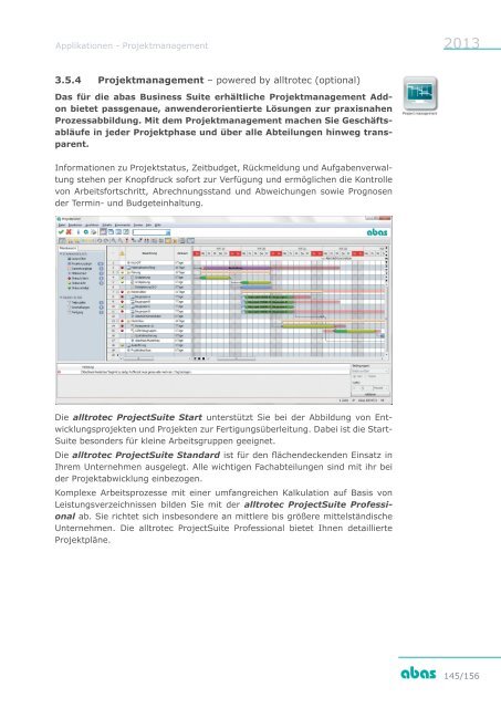 Leistungsbeschreibung abas Business Suite - ABAS Software AG