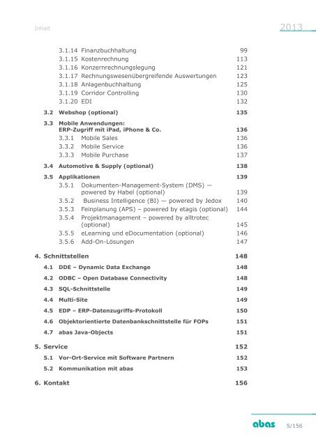 Leistungsbeschreibung abas Business Suite - ABAS Software AG