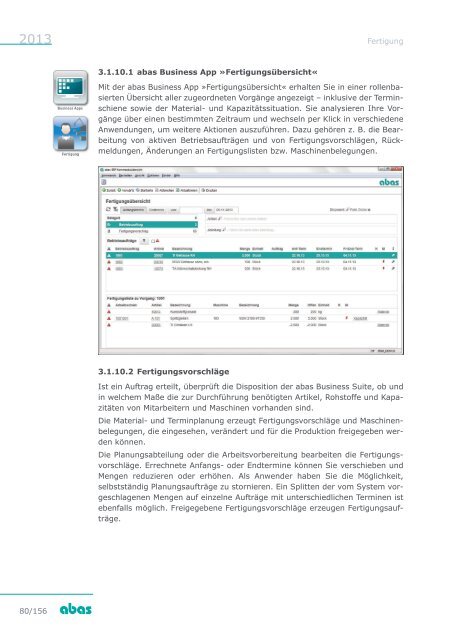 Leistungsbeschreibung abas Business Suite - ABAS Software AG