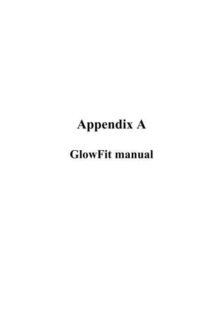 GlowFit â a new tool for thermoluminescence glow curves doconvo