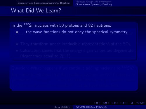 SYMMETRIES in PHYSICS