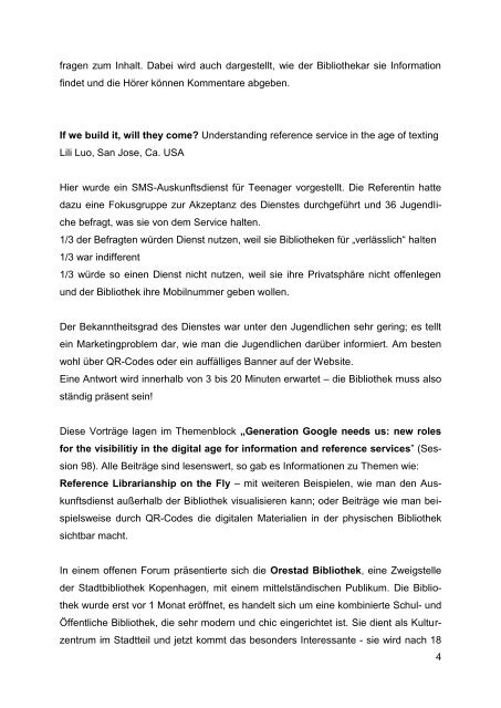 Dr. Vogt, Hannelore (Stadtbibliothek KÃ¶ln) - Die IFLA in Deutschland