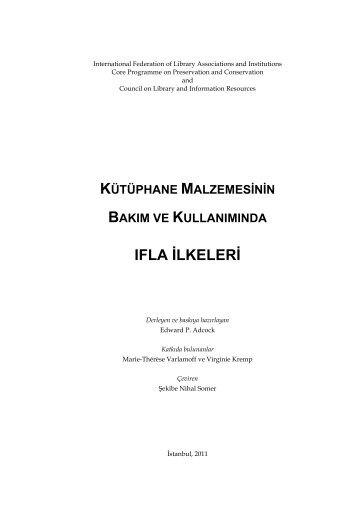 Ä±fla ilkeleri - IFLA