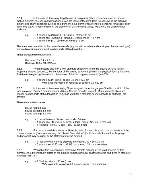 ISBD(NBM) - IFLA