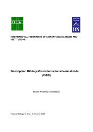 ISBD consolidada EspaÃ±ol - IFLA