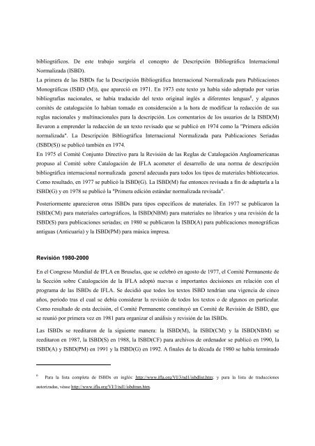 ISBD consolidada EspaÃ±ol - IFLA