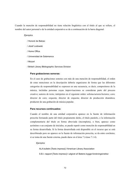 ISBD consolidada EspaÃ±ol - IFLA