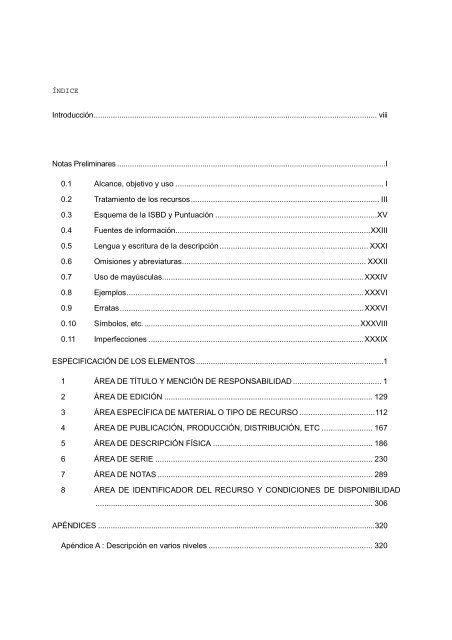 ISBD consolidada EspaÃ±ol - IFLA