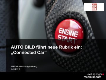 Connected Car - Axel Springer MediaPilot