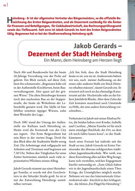 das MAGAZIN! - HeinsbergAktuell.de