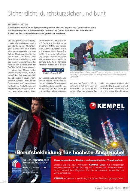 Das Fachmagazin fÃ¼r Handel und Handwerk - SBM Verlag GmbH