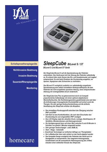 402-323_Prospekt - ST - Sleepcube-BiLevel.cdr - IfM GmbH