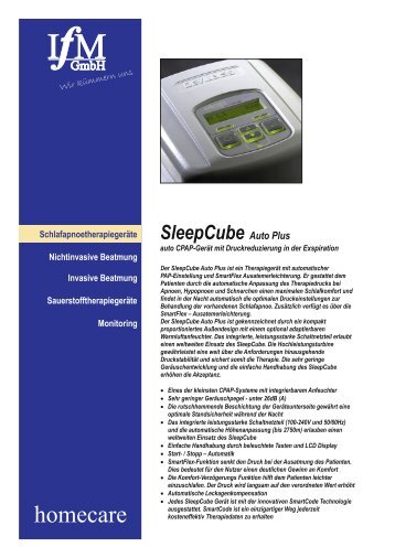 SleepCube Auto - IfM GmbH