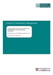 Download PDF - Institute for Manufacturing - University of Cambridge