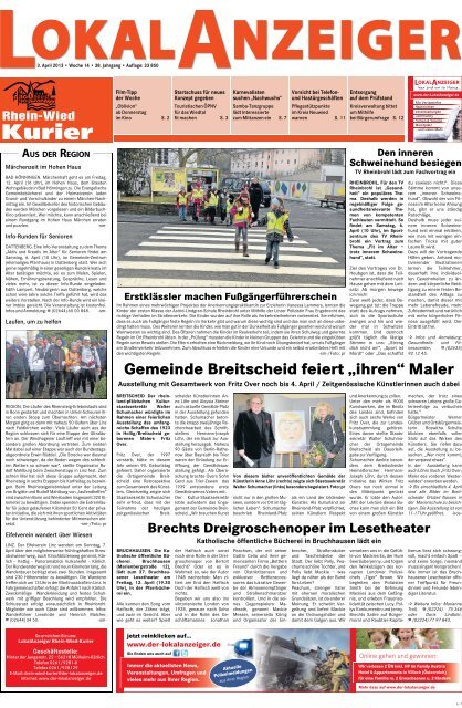 KW 14 | 03.04.2013 - Der Lokalanzeiger