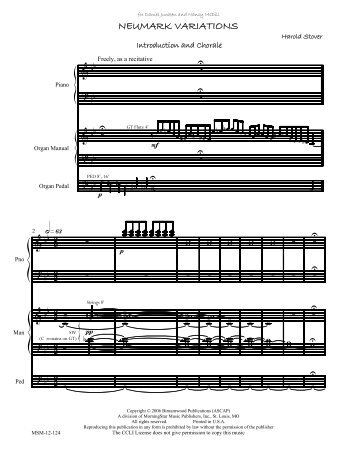 Finale 2006 - [12-124 Neumark Variations - with © indicia, etc - USE ...