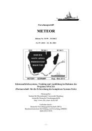 Expeditionsheft Reisen M99-M100 [pdf] - Institute of Oceanography ...