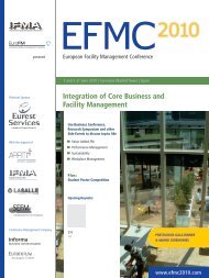 integration of Core Business and Facility management