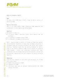 Rules of Procedure of GALCI Name The name of the IFOAM Group ...