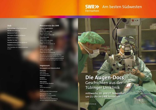 Die Augen-Docs - Geschichten - SÃ¼dwestrundfunk