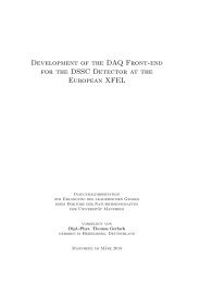 Development of the DAQ Front-end for the DSSC Detector ... - MADOC