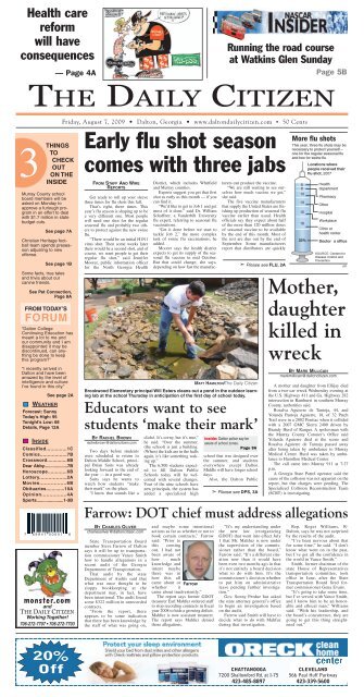 The Daily Citizen The Daily Citizen Advantage Newspaper Consultants