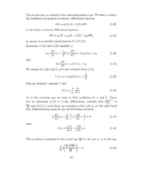 Estimation in Financial Models - RiskLab