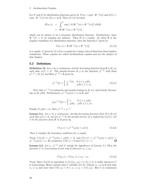 Modelling Dependence with Copulas - IFOR