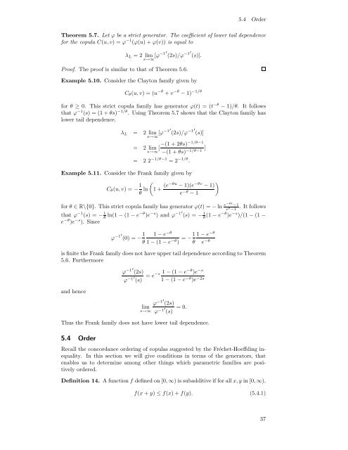 Modelling Dependence with Copulas - IFOR