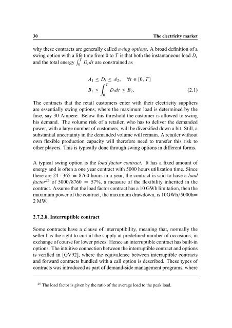 Hedging Strategy and Electricity Contract Engineering - IFOR