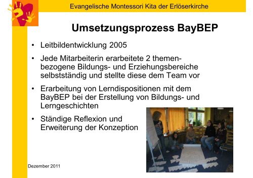 Evangelische Montessori Kita der ErlÃ¶serkirche WÃ¼rzburg - IFP