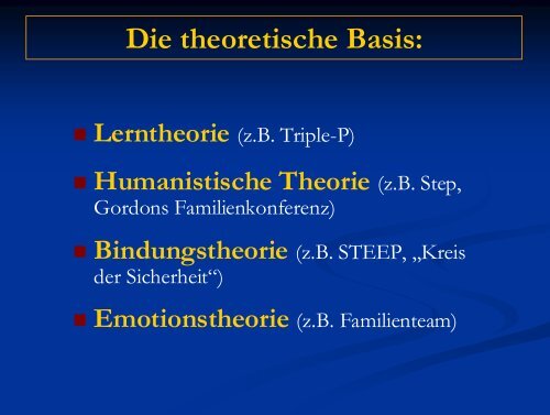 Wissenschaftlicher Input - IFP