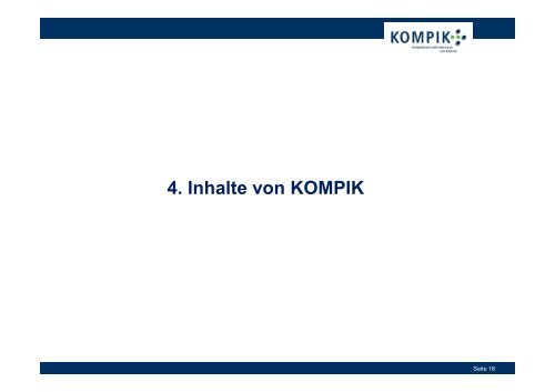 KOMPIK – Kompetenzen und Interessen von Kindern - IFP