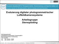 Stereoplotting - Institut fÃ¼r Photogrammetrie