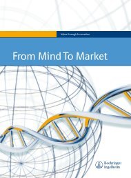 From Mind To Market - Boehringer Ingelheim