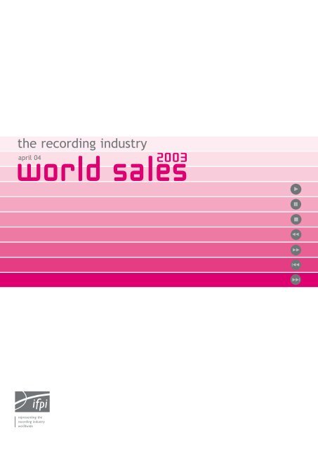 world sales 2003 - IFPI