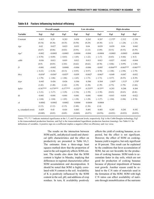 An Economic Assessment of Banana Genetic Improvement and ...