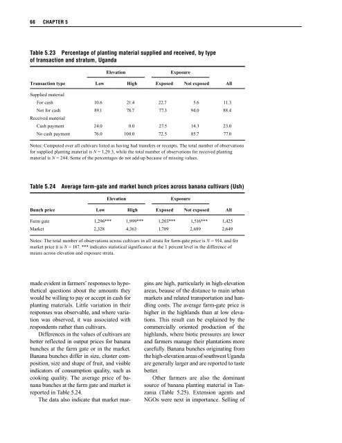 An Economic Assessment of Banana Genetic Improvement and ...