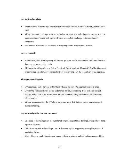 Impact Of Agricultural Market Reforms On Smallholder Farmers In ...