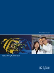 Annual Report 2006 - Boehringer Ingelheim