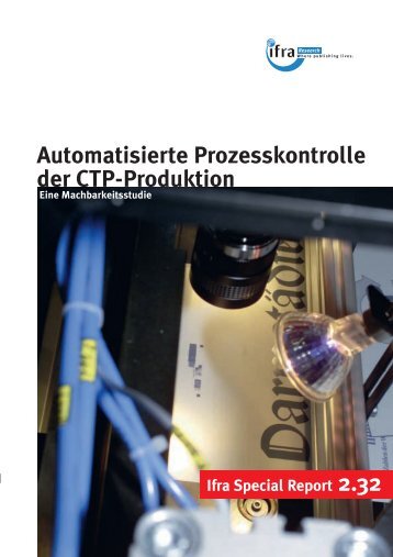 Automatisierte Prozesskontrolle der CTP-Produktion