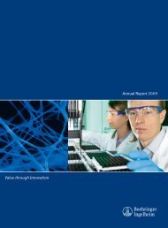 Annual Report 2009 - Boehringer Ingelheim