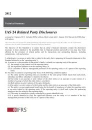 IAS 24 Related Party Disclosures