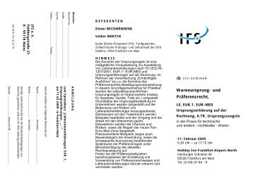 PDF-Format - Internationales Fachinstitut fÃ¼r Steuer