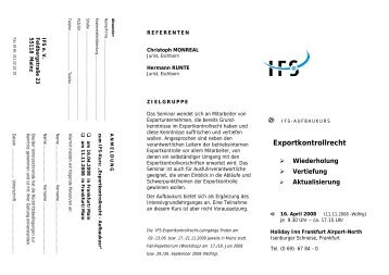 PDF-Format - Internationales Fachinstitut fÃ¼r Steuer