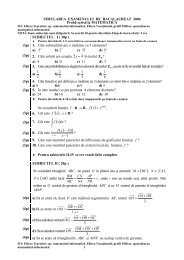 SIMULAREA EXAMENULUI DE BACALAUREAT - 2004